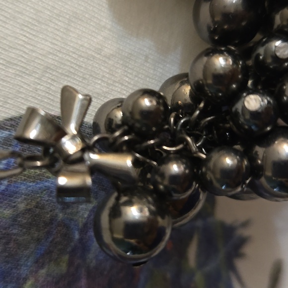 3 for $20☢️Necklace,beads,gun metal,chain,unique - Picture 4 of 6